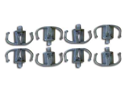 78-88 Oldsmobile Cutlass Back Window Lower Trunk Filler Molding Clips